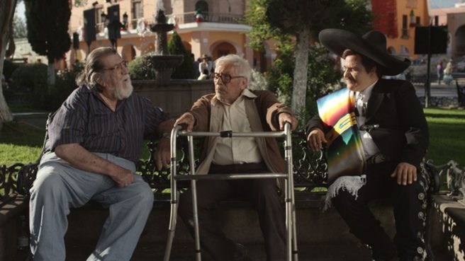 Un fotogramma dal film "Cinque Tequila"