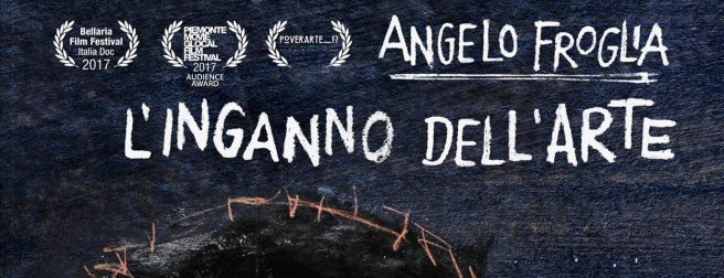 Un fotogramma dal film "Angelo Froglia – L’inganno dell’arte"