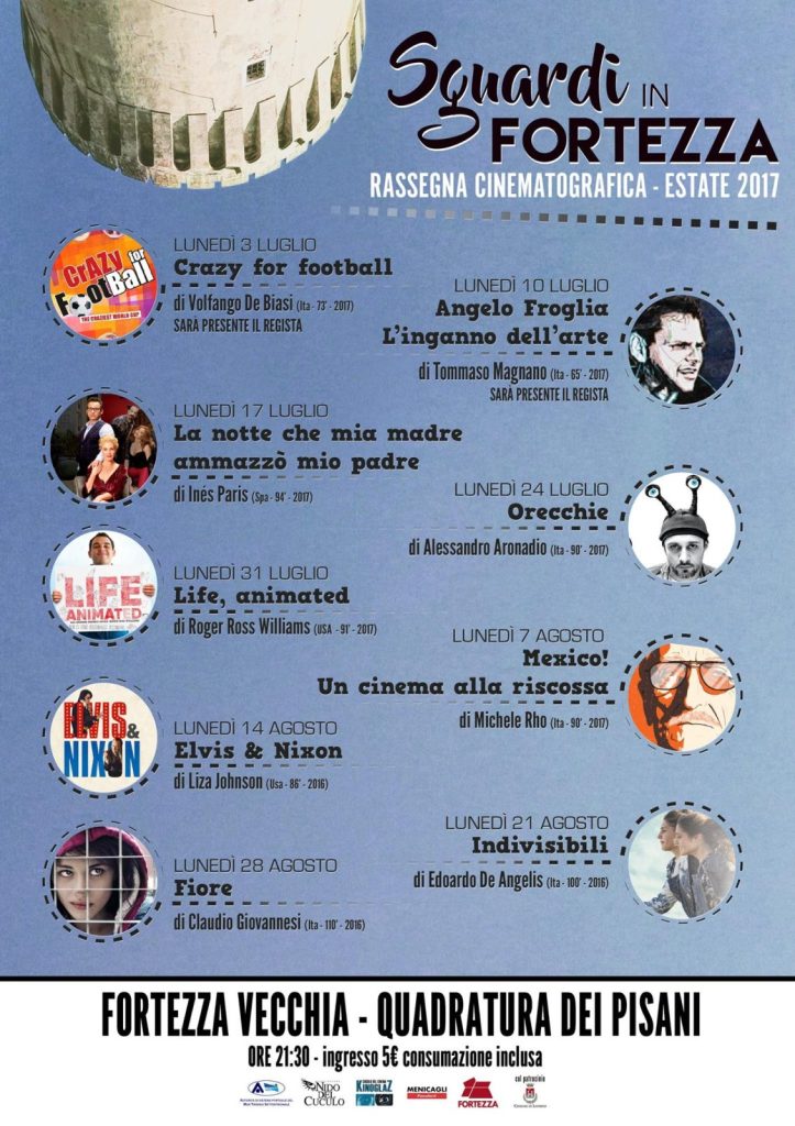 Il manifesto di Sguardi in Fortezza 2017