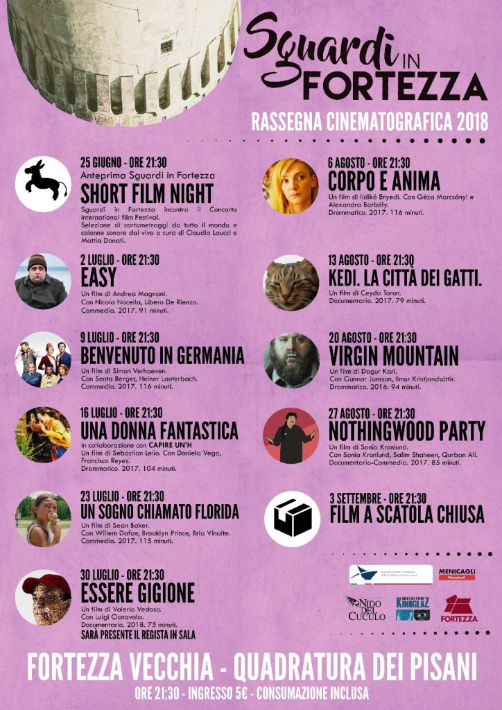 Il manifesto di Sguardi in Fortezza 2018