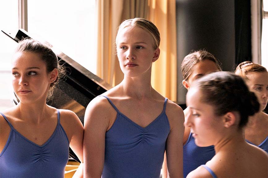 Un fotogramma dal film "Girl"