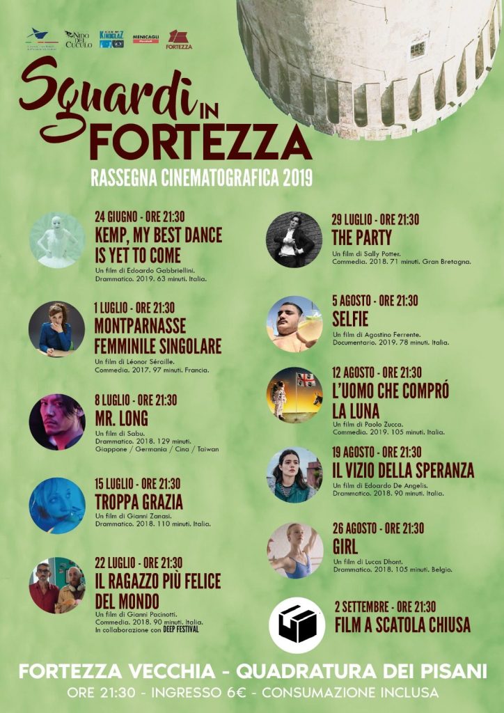 Il manifesto di Sguardi in Fortezza 2019