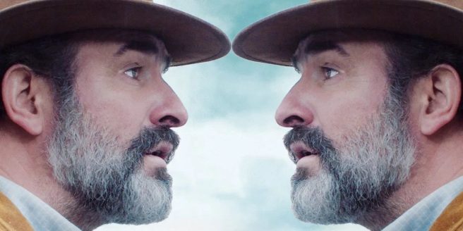 Un fotogramma dal film "Doppia pelle"