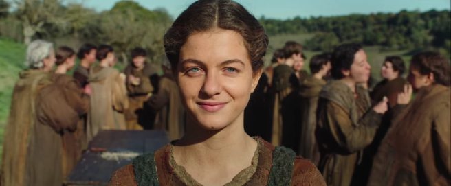 Un fotogramma dal film "Chiara"