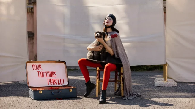 Un fotogramma dal film "Marcel!"