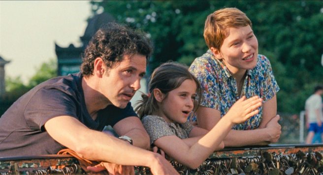 Un fotogramma dal film "Un bel mattino"