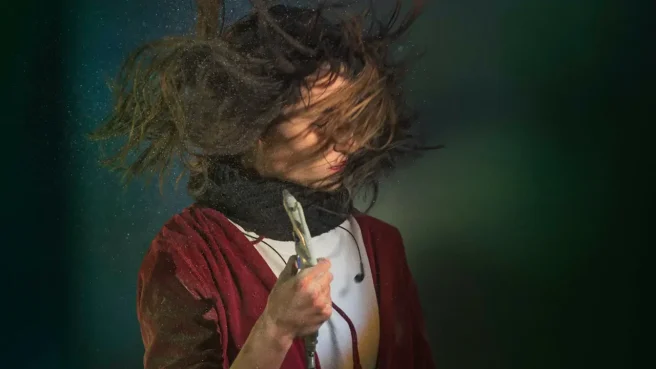 Un fotogramma dal film "Luce"